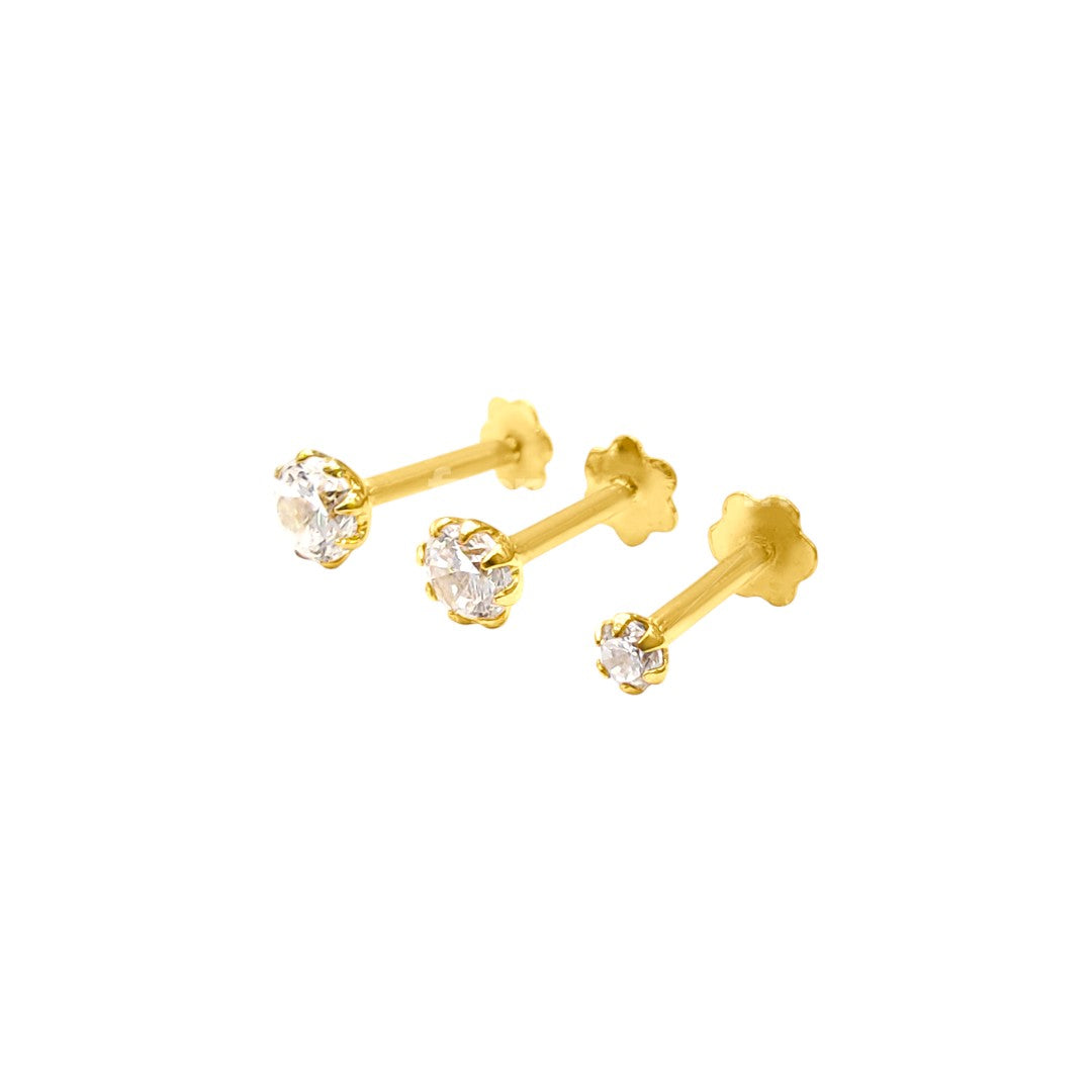 9ct Nose Studs