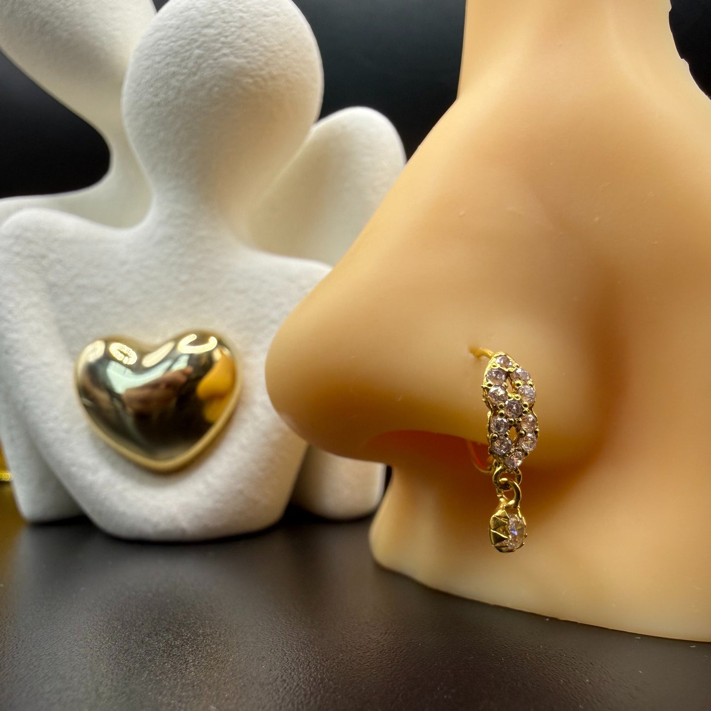 9ct Gold Helix Nose Ring