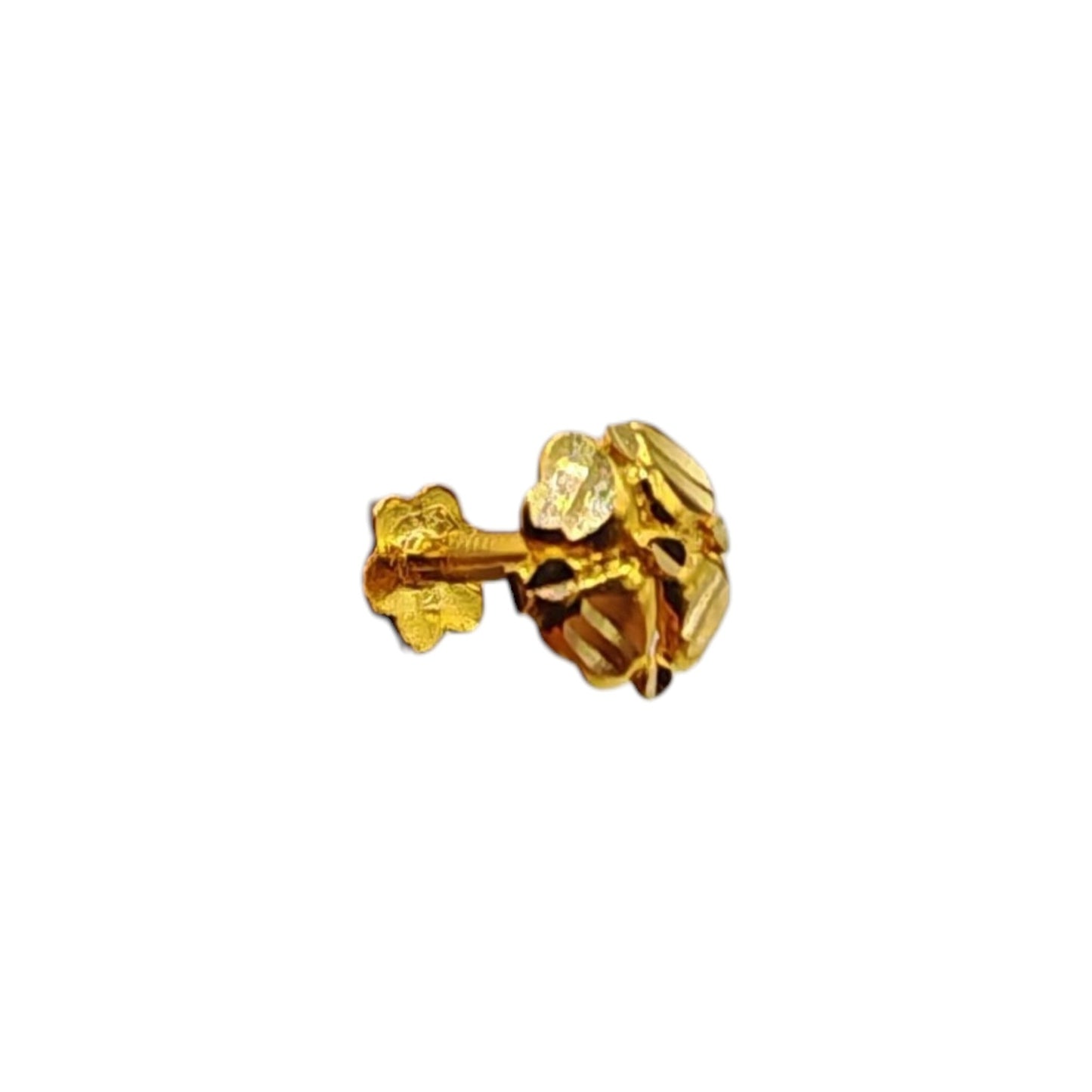 9ct Gold Rose Nose Stud