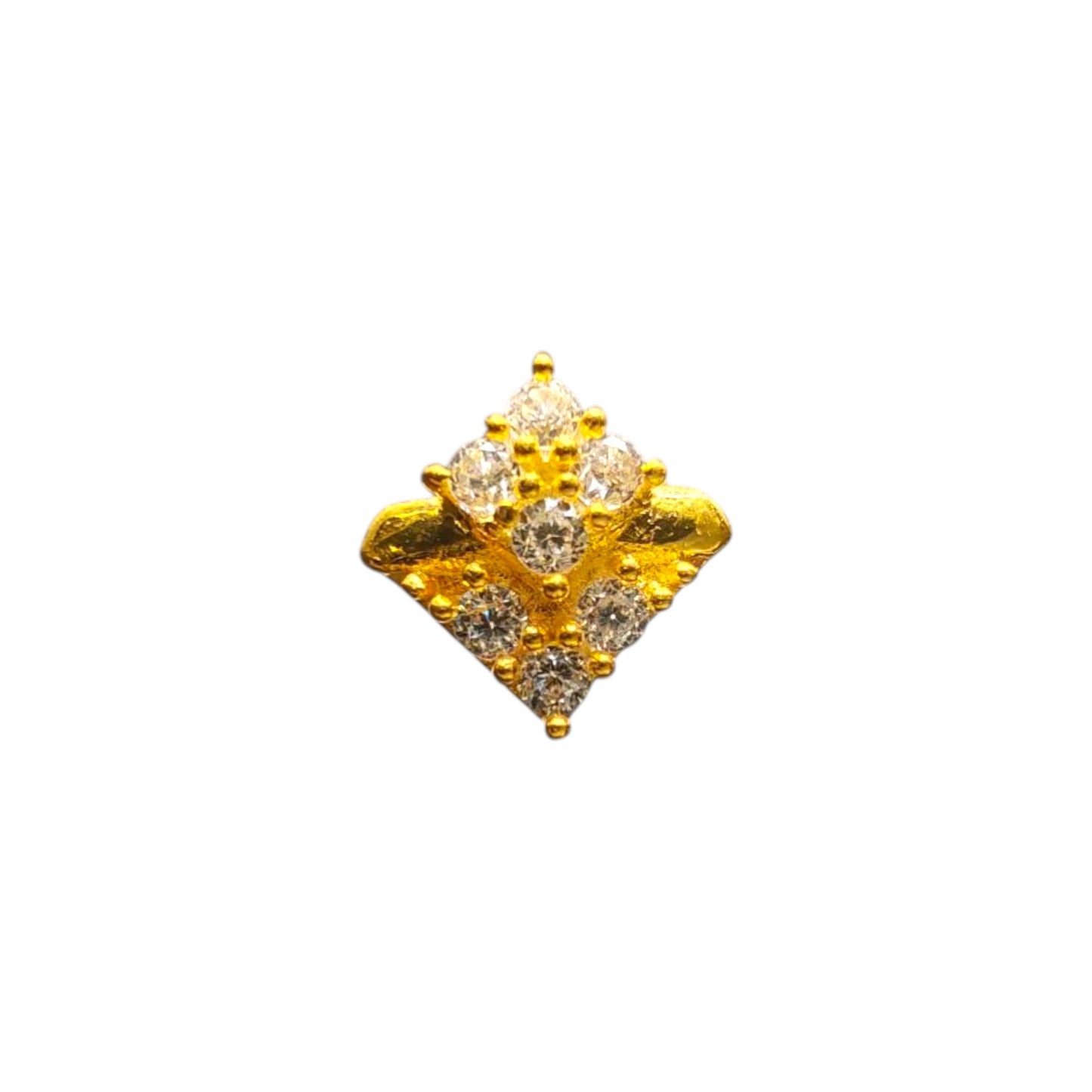 9ct Gold Dimond Shape Nose Stud